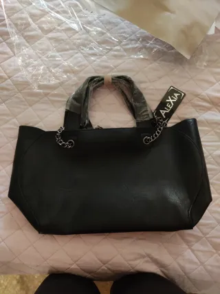 Bolso grande negro ALEXIA