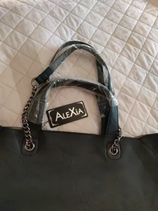 Bolso grande negro ALEXIA