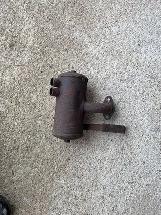 Silenciador Tubo Escape Agría 3000