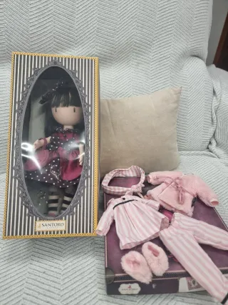 Muñeca Gorjuss Santoro con Ropa y Accesorios