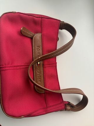 Bolso Tommy Hilfiger Mujer Lona y Piel