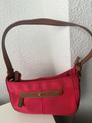 Bolso Tommy Hilfiger Mujer Lona y Piel