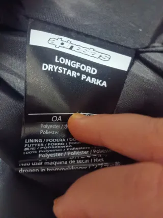 Chaqueta de motorista Alpinestars Talla XL