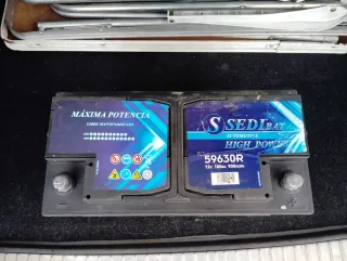 Batería Coche SED 59630R 12V 100Ah no marear