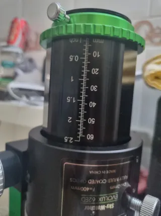 Skywatcher Evolux 62 ED + aplanador