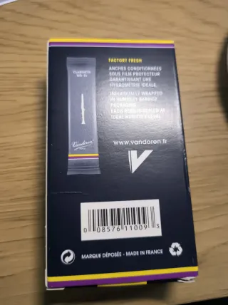 Vandoren Caja Azul Clarinete Mib - Eb 1 1/2