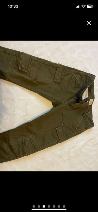 Pantalón cargo Ralph Lauren mujer verde oliva
