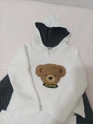 Sudadera Kauli niña oso