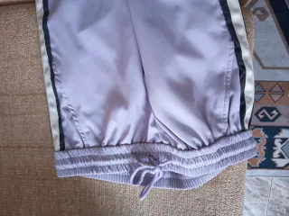Chándal unisex gris y morado