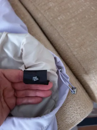 Chándal unisex gris y morado