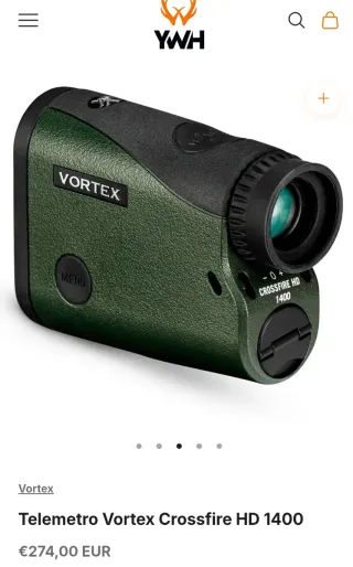 Telémetro Vortex Crossfire HD 1400