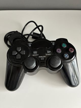 Controller PS2/PS1 Nero Compatibile