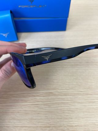 Gafas de sol Forceflex flexibles negras y azules