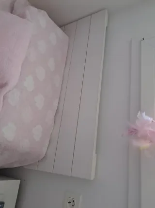 2 Camas Madera Blancas Estilo Ikea