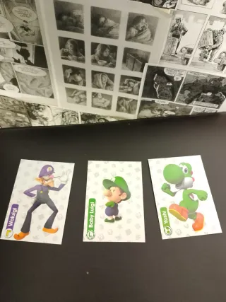 Lotto 48 Carte Super Mario Trading Card
