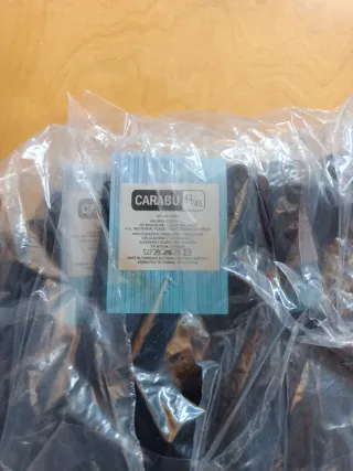 2 Pack de 9 pares de Calcetines negros carabu