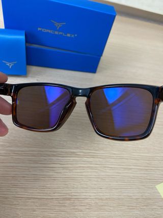Gafas de sol FORCEFLEX flexibles negras/marrones