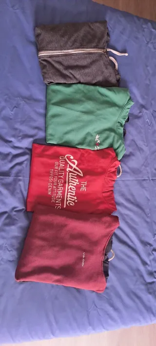 Pack de 4 sudaderas con capucha