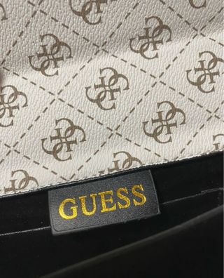 Bolso Blanco y Dorado