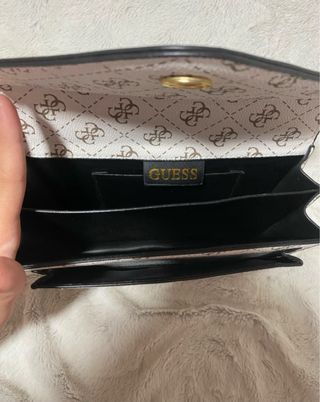 Bolso Blanco y Dorado