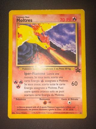 Moltres Wizards Promo 21 Carta Pokémon