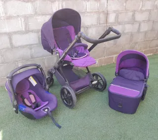 Carrito de bebé MUUM morado