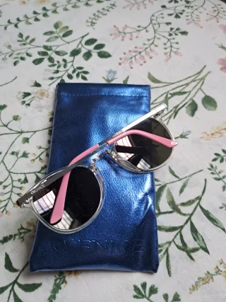 Gafas Venice plateadas y rosas