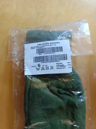 2 Pares Calcetines Militares Talla G