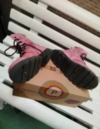 Botas niña Pablovsky Rosa Charol talla 36