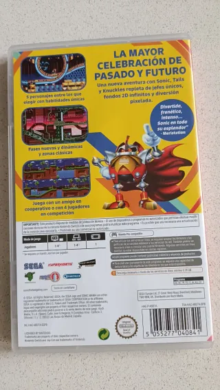 Sonic Mania Nintendo Switch