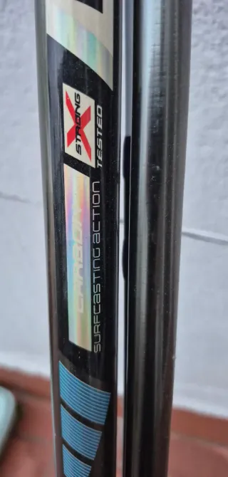 Caña de pesca carbono