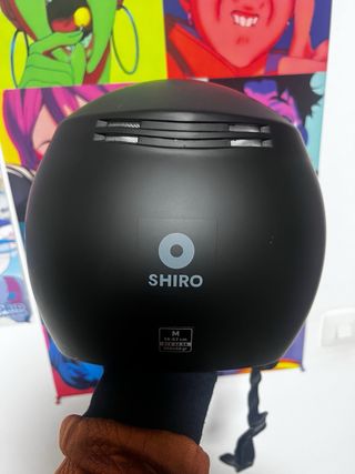 Casco Shiro SH62 Negro Mate Talla M