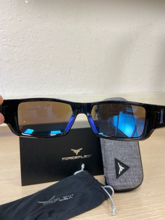 Gafas de sol Forceflex negras y azules