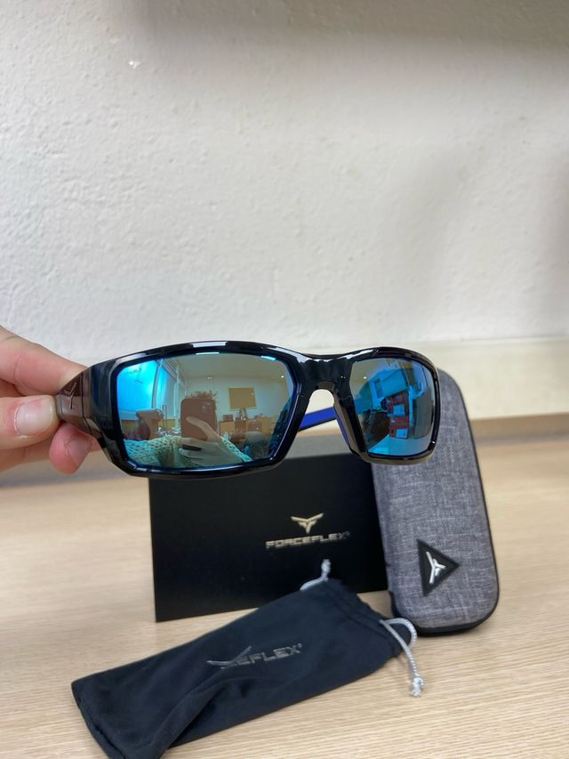 Gafas de sol Forceflex negras y azules