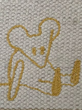 Alfombra infantil IKEA cuadros animales