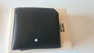 Cartera Montblanc Piel Negra
