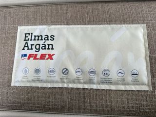 CANAPÉ Y COLCHON FLEX ELMAS ARGAN VISCO 135x190