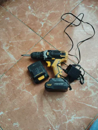 Taladro Deko Batería Agotada