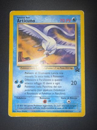 Articuno Base Pokémon Wizards Promo 22