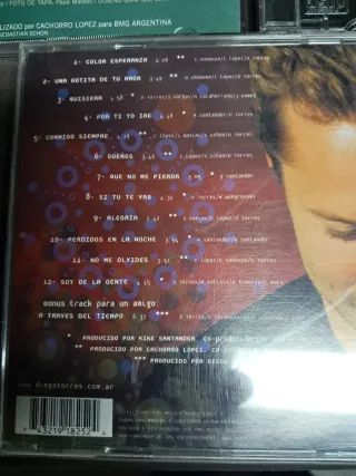 CD Diego Torres MTV Unplugged Tal Cual Es