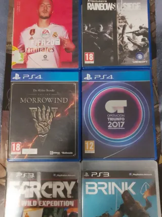 Juegos PS4 y PS3: FIFA, Far Cry, Brink, R6 Siege
