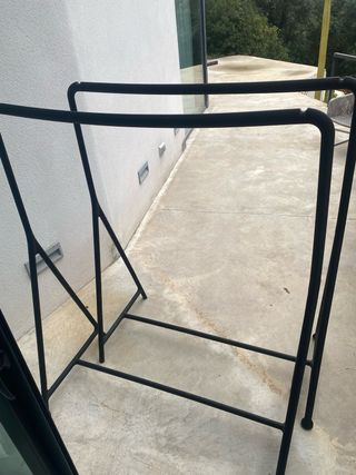 Perchero IKEA TURBO negro - como nuevo