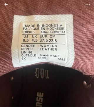 Converse All Star Marrón Chocolate Suela Fina