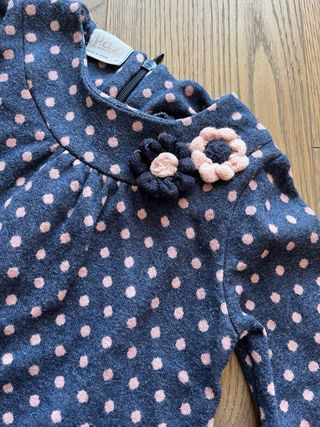 Maglioncino bimba pois 6 mesi