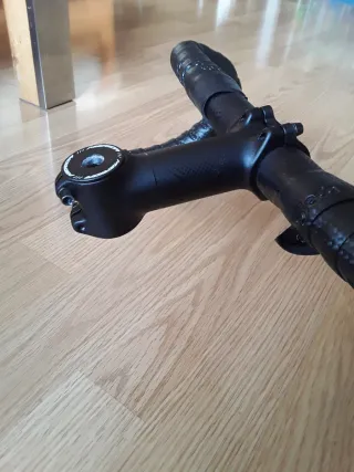 Manillar y potencia bicicleta carretera