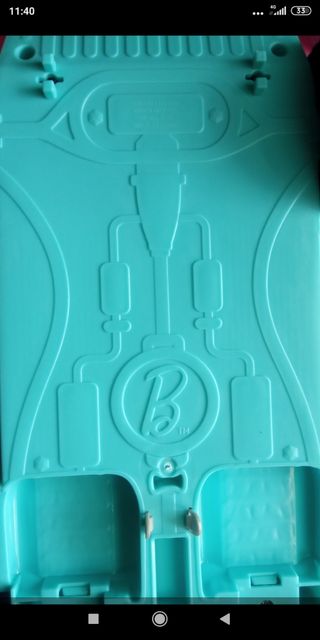 Coche Barbie Rosa Descapotable