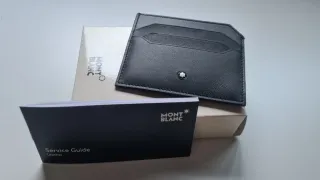 Tarjetero Montblanc Negro Piel