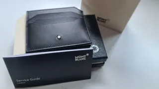 Tarjetero Montblanc Negro Piel