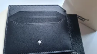 Tarjetero Montblanc Negro Piel