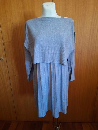 Conjunto Malha Cinza